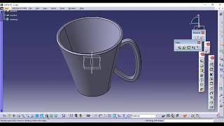 CATIA V5 tutorial part design 1