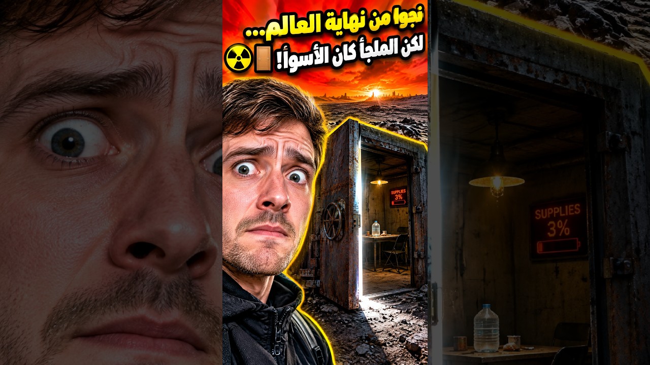 دخلوا الملجأ لينجوا… فوجدوا جحيمًا آخر!☢️