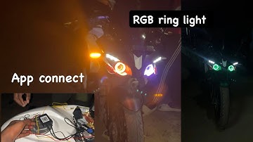 We are installing a RGB ring light | app cannect |RS200