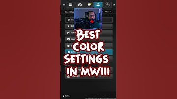 BEST COLOR SETTINGS in Modern Warfare III #mwiii