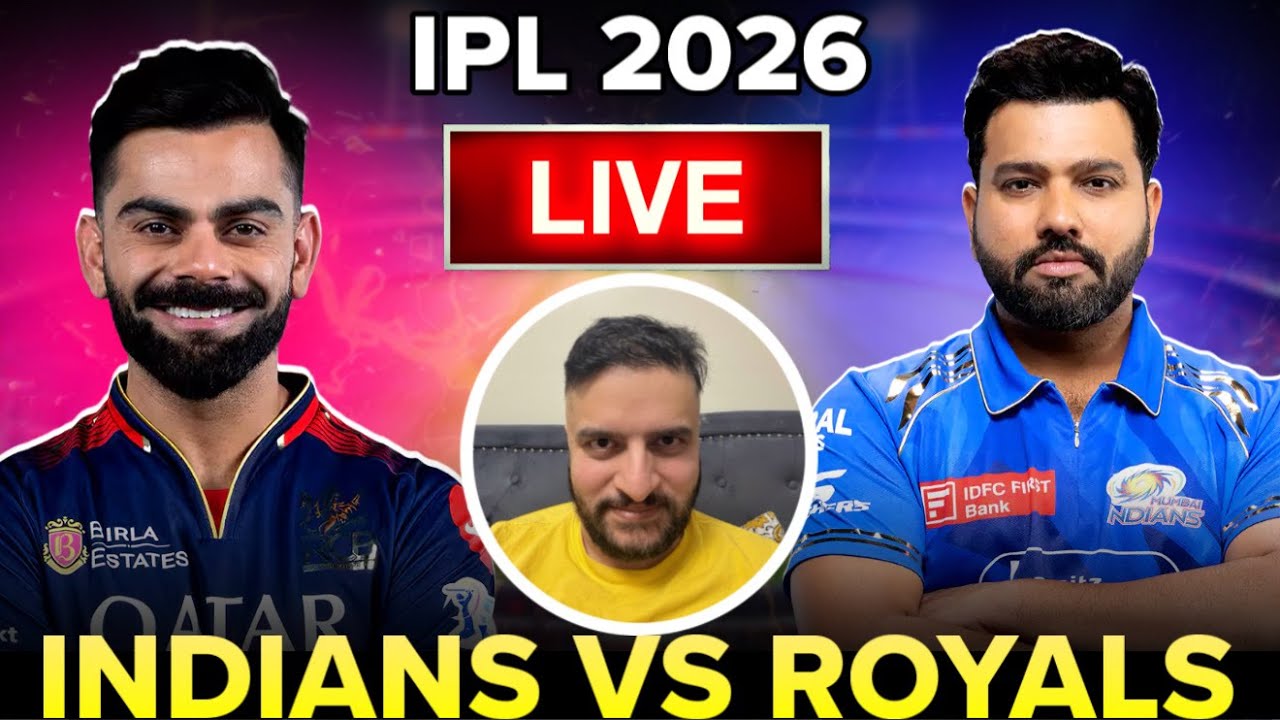 RCB VS MI IPL2026 LIVE MATCH RO-KO ALI JATT CRICKET LIVE COMMENTARY ...