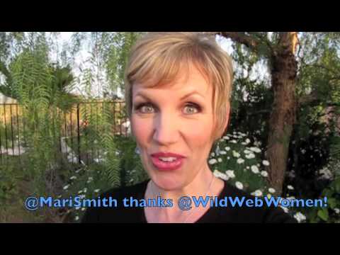 Mari Smith thanks the Wild Web Women for the Social Media Girl Crush!