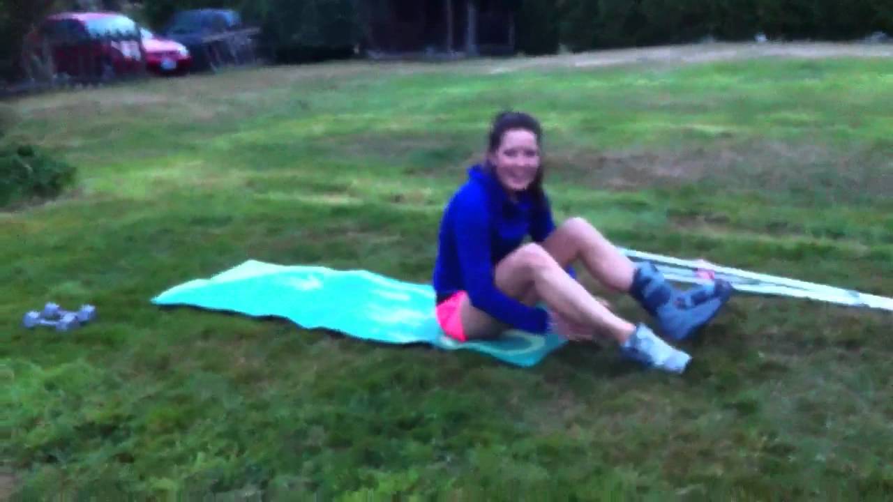 300 rep ab challenge YouTube