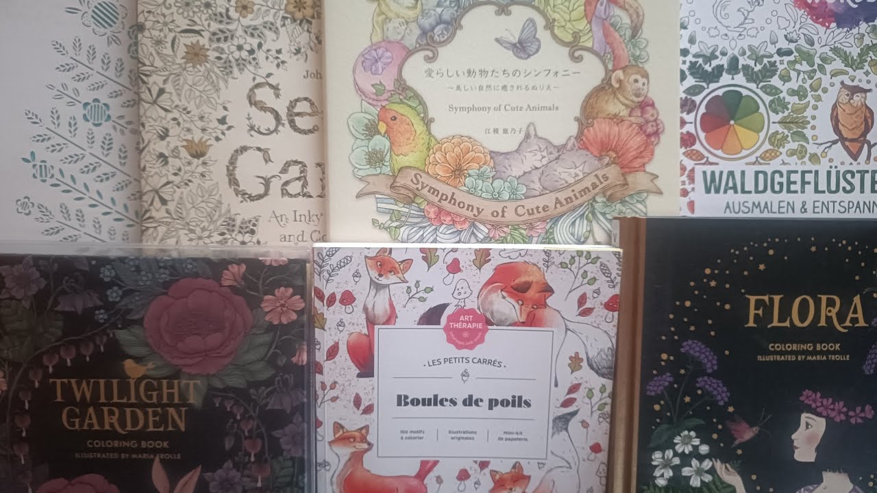 Хобби-блог: что сейчас раскрашиваю, ищем орехи к челленджу Ольги Рани