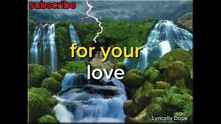 Stevie Wonder for your love lyrics