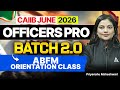 CAIIB June 2026 | Officer PRO Batch 2.0 | ABFM | Orientation Class | Priyanshu Maheshwari