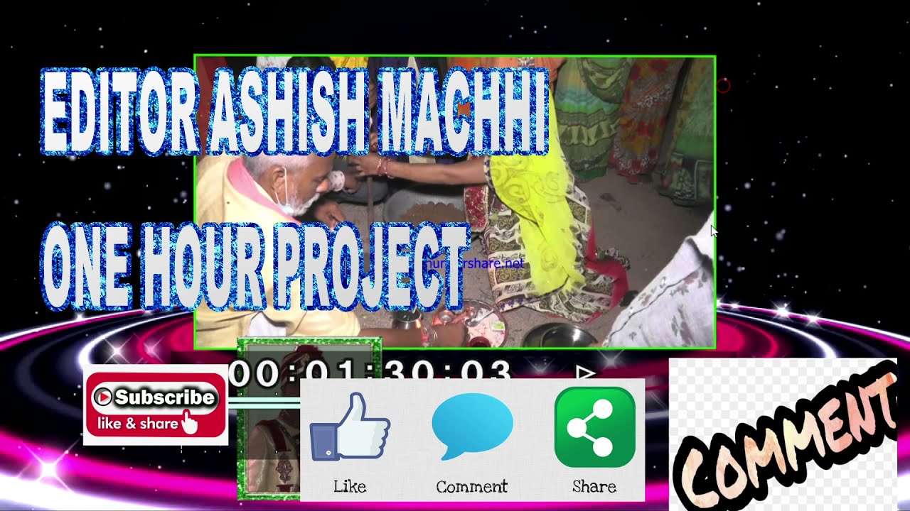 ONE HOUR EDIUS FULL PROJECT