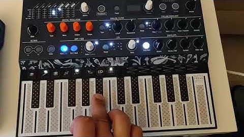 Final Fantasy 7 - Prelude (Arturia MikroFreak Arpeggiator)