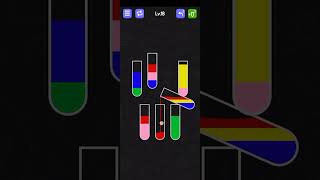 this video is water sort game level 18 #youtubeshorts #watershort #gaming #gameplay