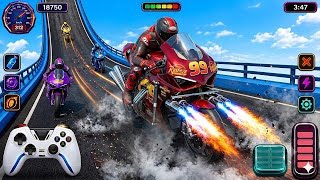 🏍️ IMPOSSIBLE GT MOTO BIKE RACING 2026 -HARD BIKE RACING STUNTS 3D - ANDROID GAMEPLAY 🎮 screenshot 3