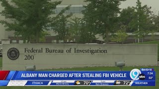 TMN Saturday -- Albany man charged after stealing FBI Vehicle