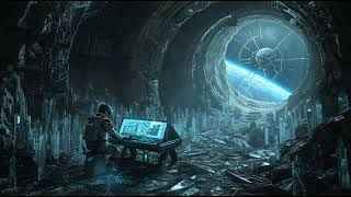 The Lunar Archive’s Last Echo 🌑📚2-Hour Cyber-Archaeology Ambience | Crystal Data Soundscape | Sci-Fi