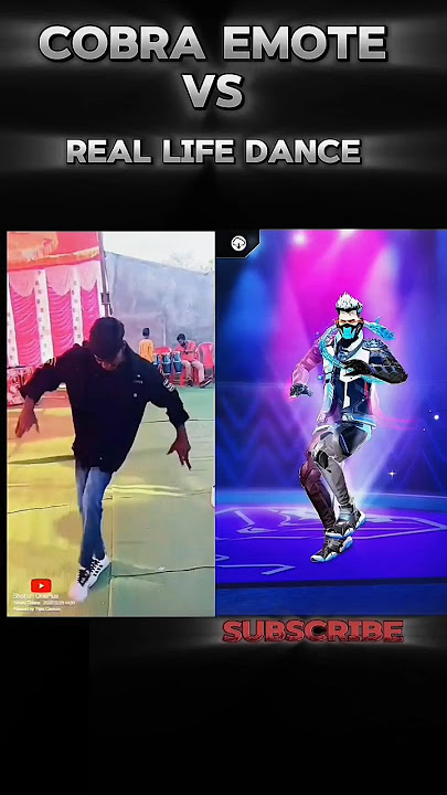Cobra emote vs real life dance #foryou #old #freefireoldmemories