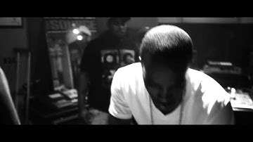 June Summers in studio with Va Super Producer Lex Luger