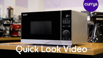 SHARP YC-PS254AU-S Solo Microwave  - Quick Look