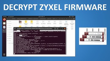 Decrypt Zyxel encrypted firmware
