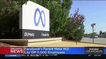 Facebook owner Meta cuts 11,000 jobs—13% of workforce