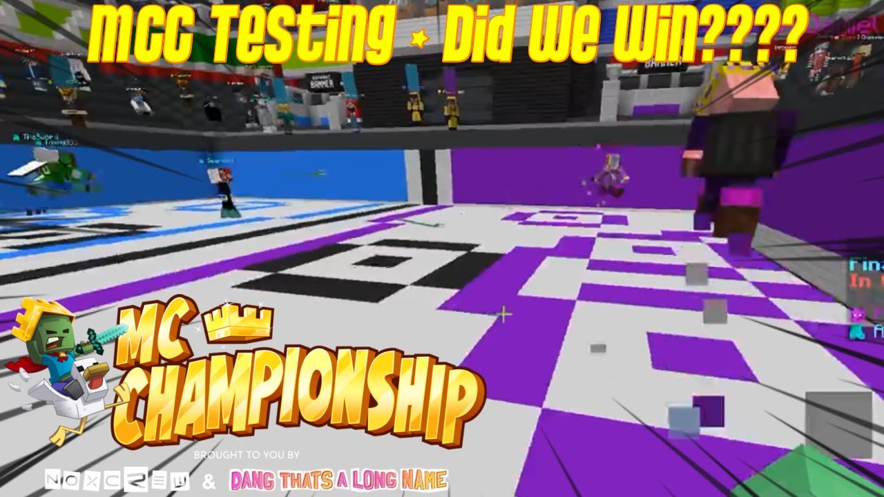 Did we WIN this MCC TEST? (MCC TEST HIGHLIGHTS)