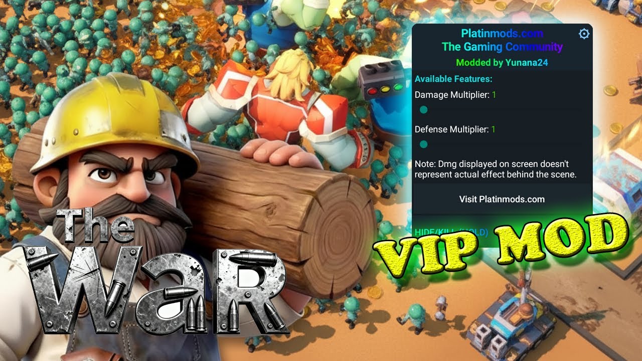 The War MOD Menu APK | Damage & Defense Multiplier