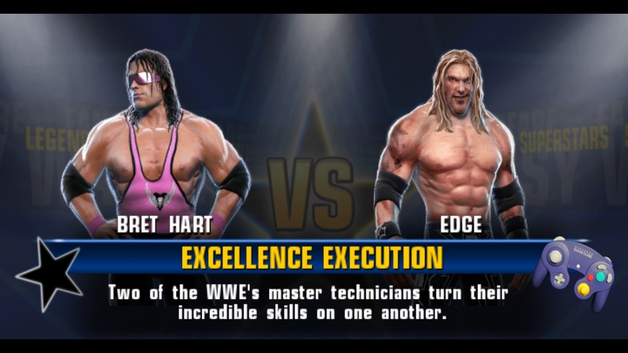 #wweallstars Edge Vs Hitman Hart