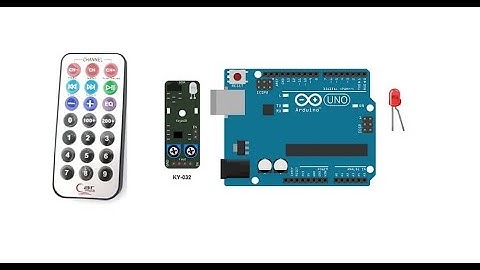 Allumer une LED par la télécommande en utilisant le capteur infrarouge KY-032 et l