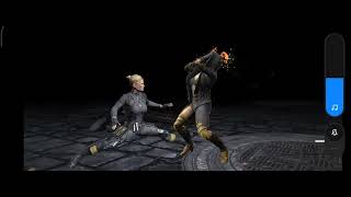 MK Mobile Cassie Cage X-ray kytinn queen Dvorah ryona