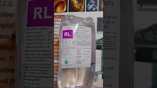 Iv Fluids RL 500 Ml Uses In Hindi # Short# Nursing # Medical Emergency # yt