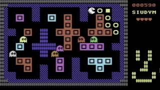 Famous COMMODORE 64 Pak Men A Pac Man PACMAN clone for C64 preview via Lucas SDM Siudym! INDIE RETRO NEWS Profile