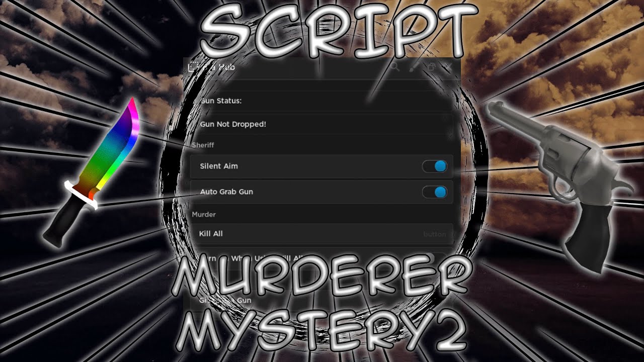 Roblox Murder Mystery 2 Script  Silent Aim, Esp & More! Op Pastebin Gui  (How to Cheat on Roblox?) 