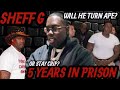 SHEFF G RETURNS TO RIKERS ISLAND TO COMPLETE HIS SENTENCE OF 5 YEARS IN PRISON FOR RICO CONVICTION.
