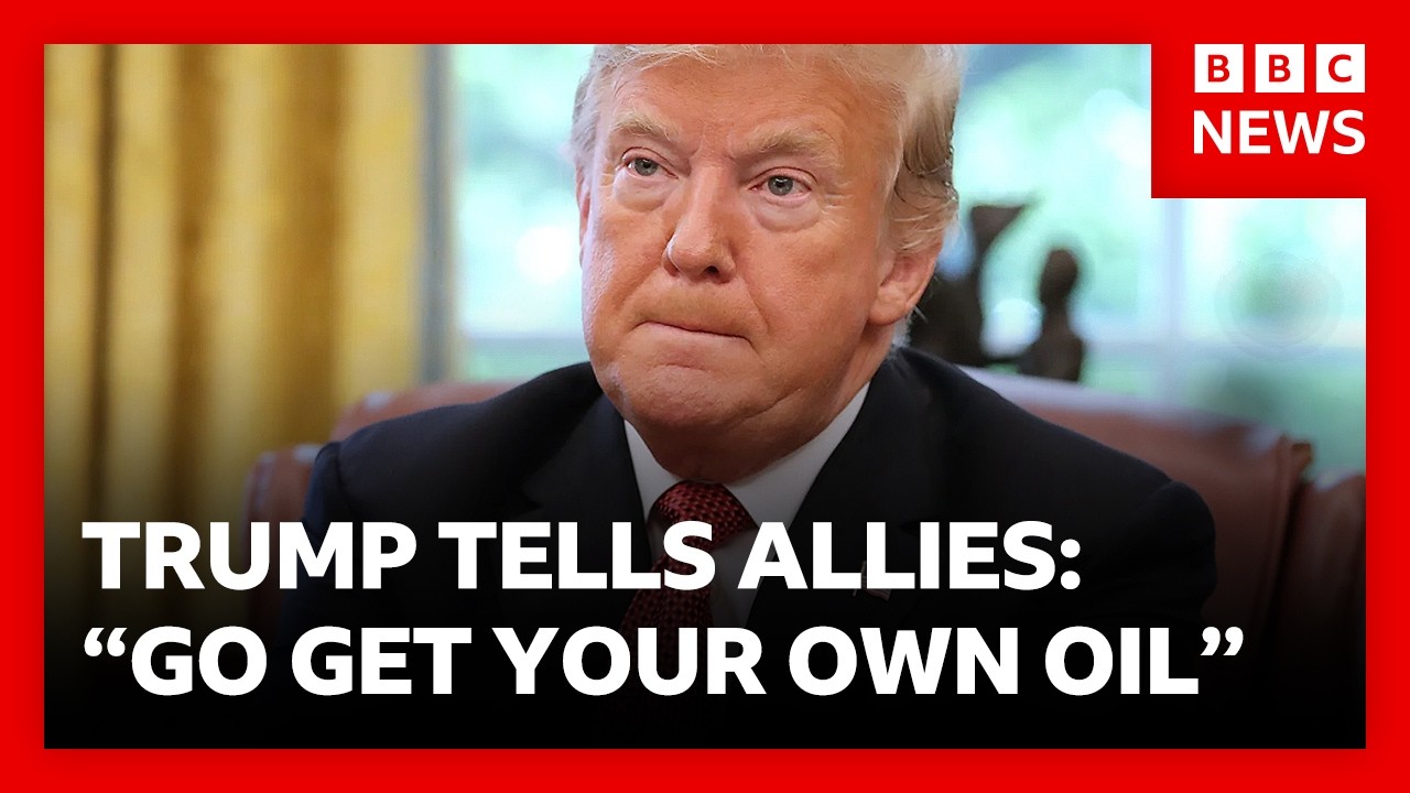 “Go Get Your Own Oil” – Trump’s Message to Allies Who Don’t Support Iran Campaign