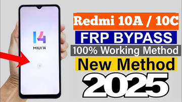 Redmi 10/10c: Google/ FRP Bypass | MIUI 14 Update - 100% Working New Method (Without Pc)