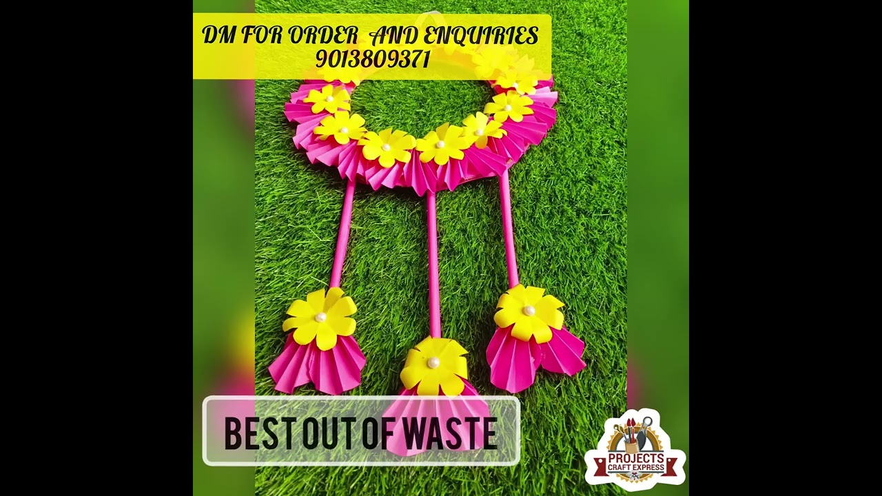 Best Out of Waste Ideas for Eco-Friendly Crafts"🏵️🏵️🏵️🏵️🏵️ 