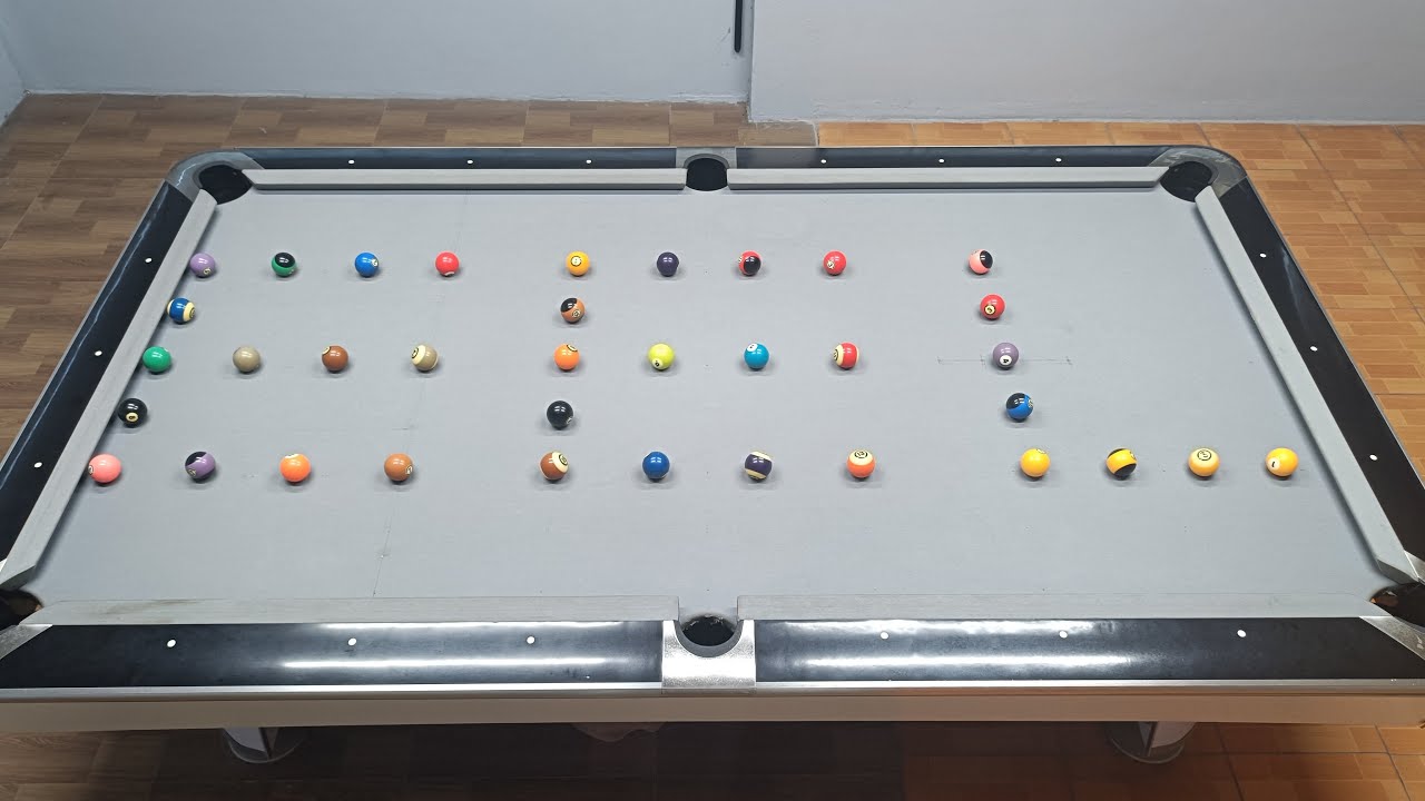 Image of video the EEL Shape with 36 Balls | One Shot Pool Challenge 19