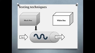 12 Black box testing techniques
