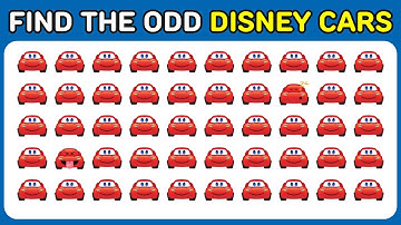 Find the ODD One Out – Disney Cars Edition 🚗