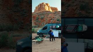 Movie night on the road