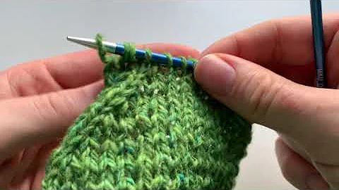 Knit Tutorial - Simple Purl Decreases