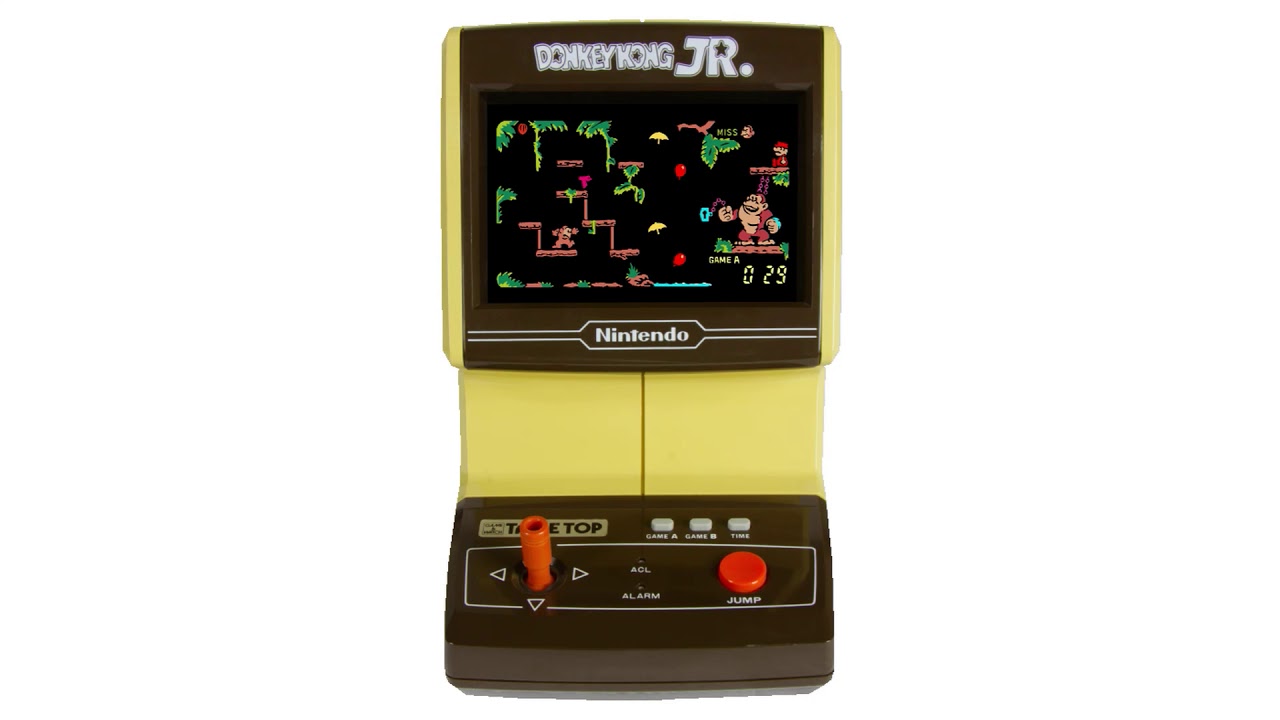 Tabletop Game: Donkey Kong Jr. (1983 Nintendo) - YouTube