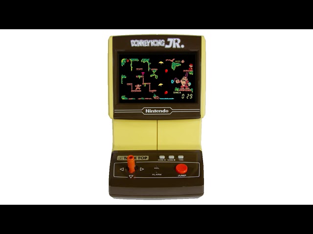 Tabletop Game: Donkey Kong Jr. (1983 Nintendo) - YouTube