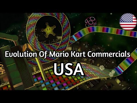 Evolution Of Mario Kart Commercials (USA)