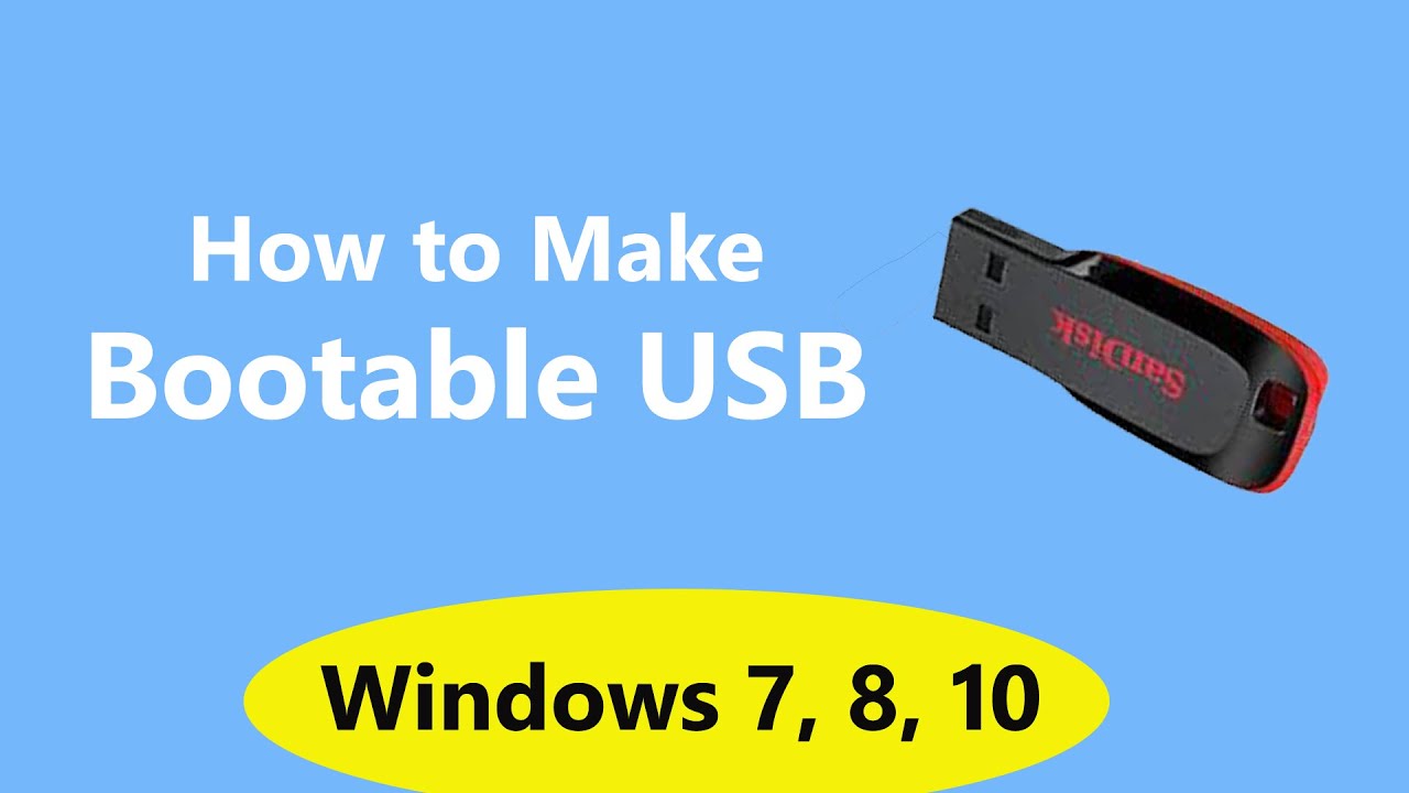 How To Make Bootable Windows 7 YouTube