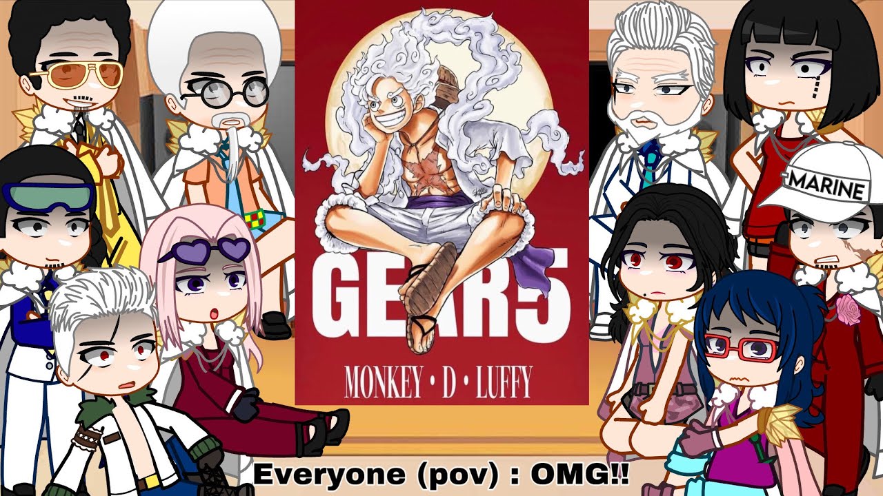 [FULL] Marines React To Luffy’s Gear 5 Joyboy* || One Piece || Gacha 🇺🇸