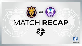 FULL HIGHLIGHTS | Utah Royals FC vs. Orlando Pride