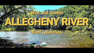 Every Boat Launch on the Allegheny River from Kinzua to Emlenton and beyond