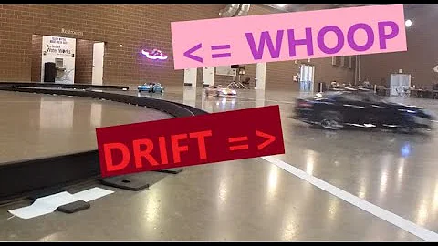Chasing RC drift cars with my Tinywhoop!