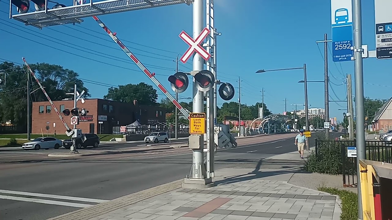 GO Train at Newmarket GO With the rare MP54 669
