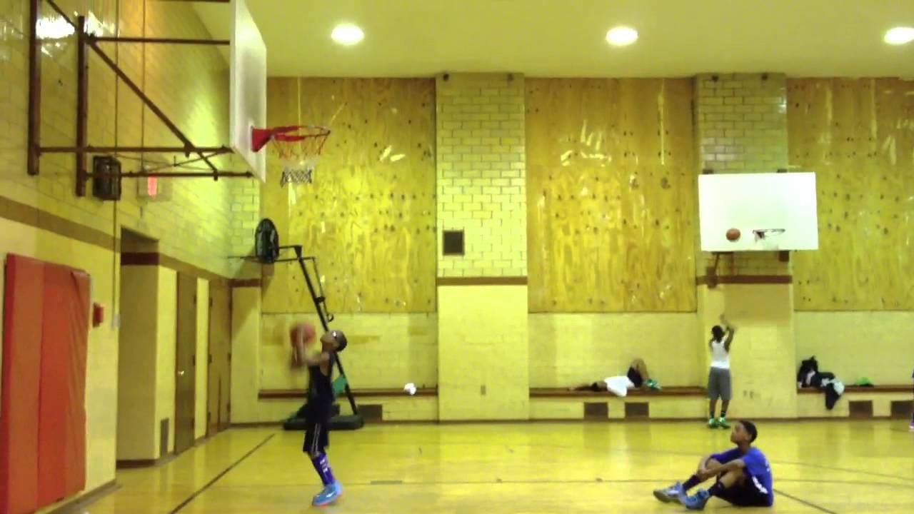 Jr doing left hand right hand layup drill YouTube