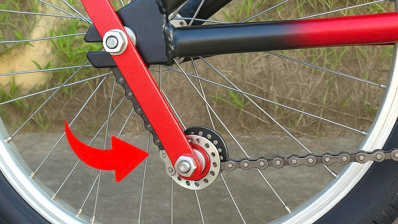 Цепь вашего велосипеда всегда будет натянута до конца его жизни | Идеи натяжителя цепи своими руками