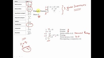 Rules of Inference - Examples